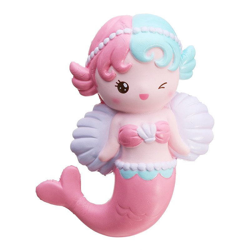 Oriker-Squishy-Angel-Mermaid-16cm-Soft-Sweet-Slow-Rising-Original-Packaging-Collection-Gift-Decor-1213791-7