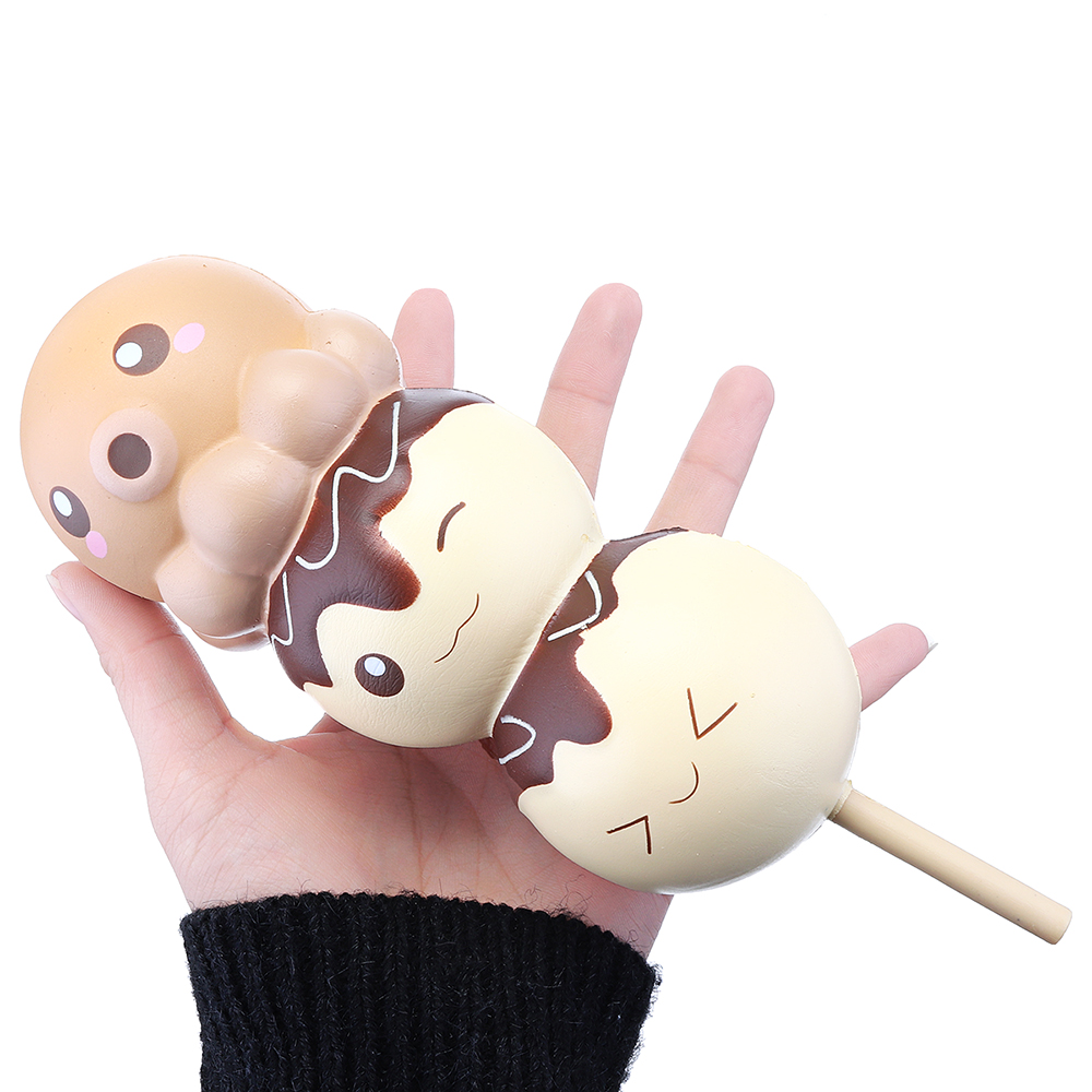 Puni-Maru-Yummiibear-Squishy-827-Dango-Takoyaki-Octopu-Balls-Cuttlefish-Slow-Rising-Toy-Licensed-Tag-1418364-6