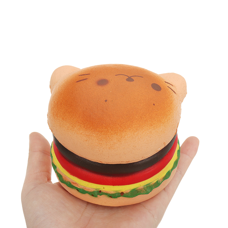 Seal-Burger-Squishy-7595cm-Slow-Rising-Soft-Collection-Gift-Decor-Toy-Original-Packaging-1286603-5