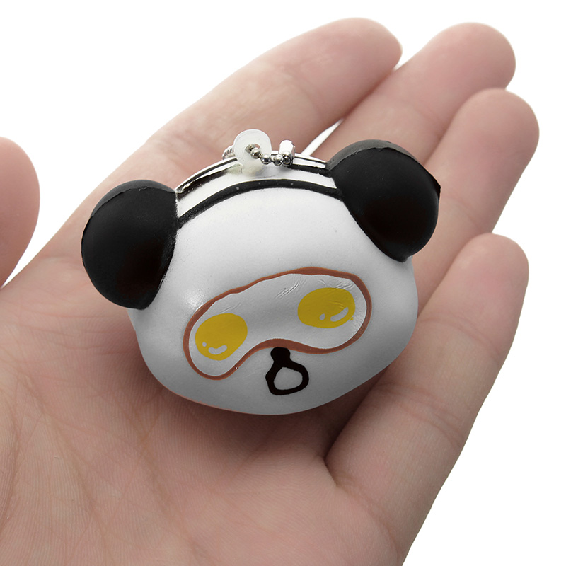 Squishy-Panda-Face-With-Ball-Chain-Soft-Phone-Bag-Strap-Collection-Gift-Decor-Toy-1210103-4