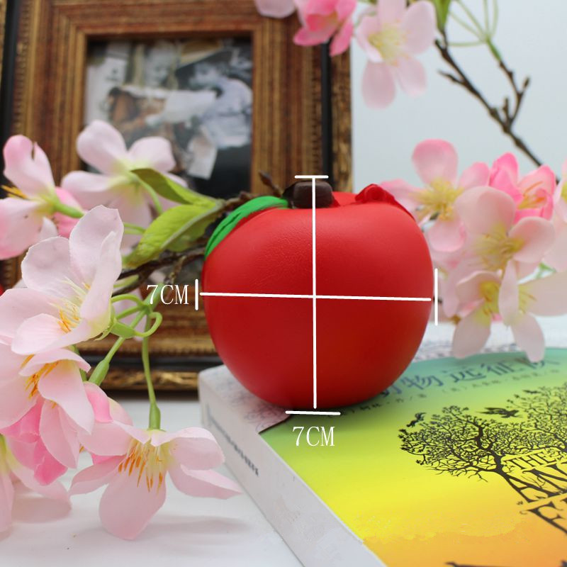 Squishy-Red-Apple-7cm-Soft-Slow-Rising-Fruit-Collection-Decor-Gift-Toy-1145181-6