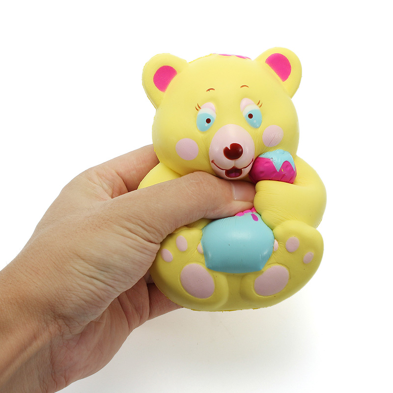 Xinda-Squishy-Strawberry-Bear-Holding-Honey-Pot-12cm-Slow-Rising-With-Packaging-Collection-Gift-Toy-1195084-2