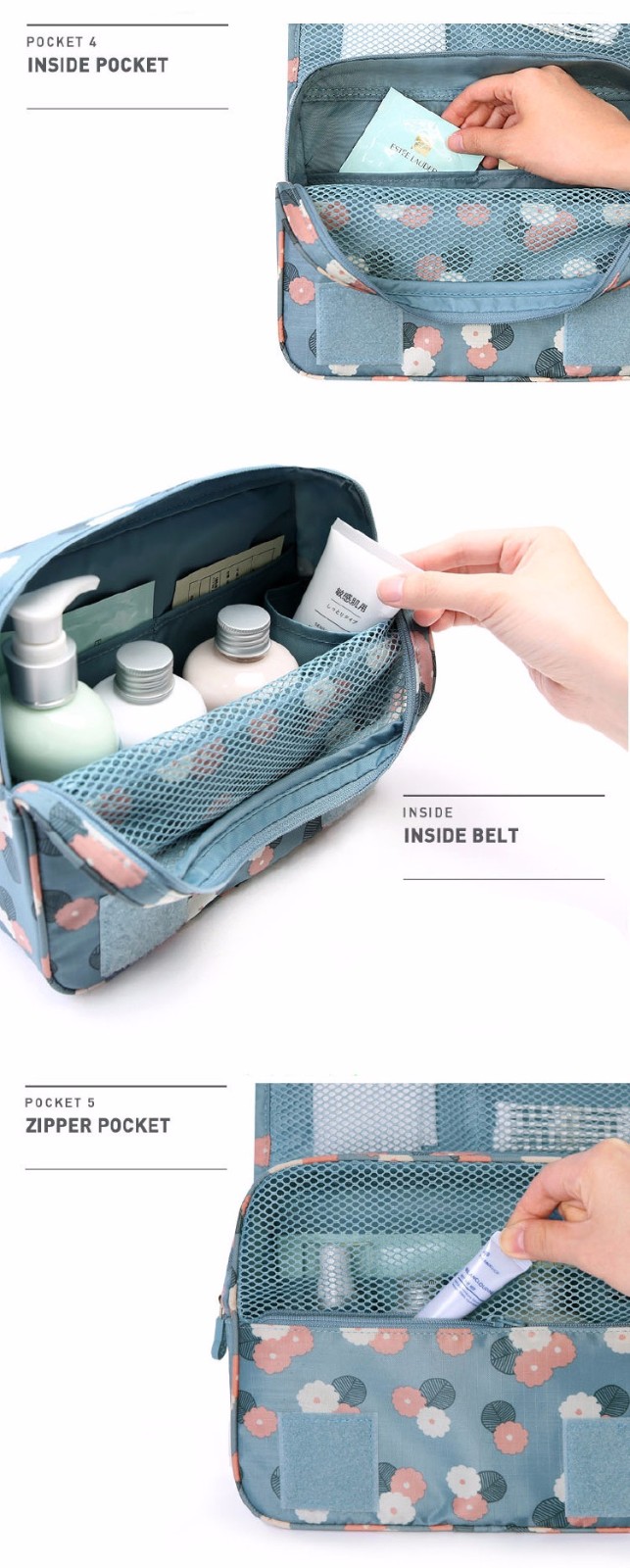 Honana-BX-111-Waterproof-Travel-Wash-Cosmetic-Bag-Compact-Cube-Pouch-Storage-Bag-Mesh-Organizer-1104389-5