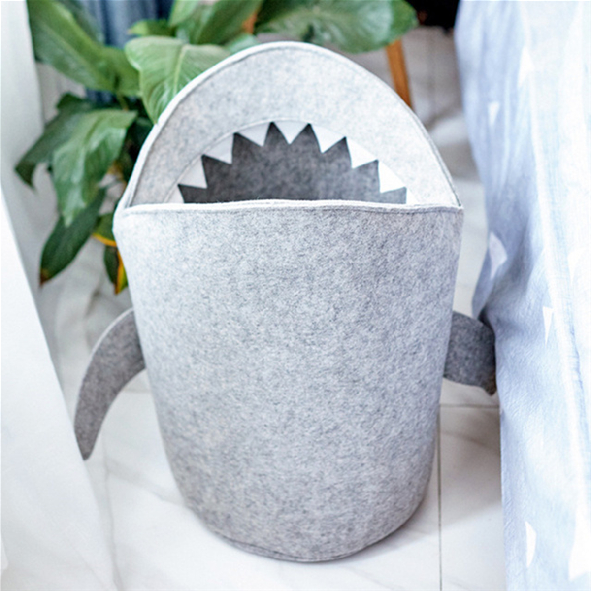 Kids-Cartoon-Folding-Felt-Shark-Laundry-Hamper-Toy-Storage-Baskets-Storage-Box-Bin-1364569-5