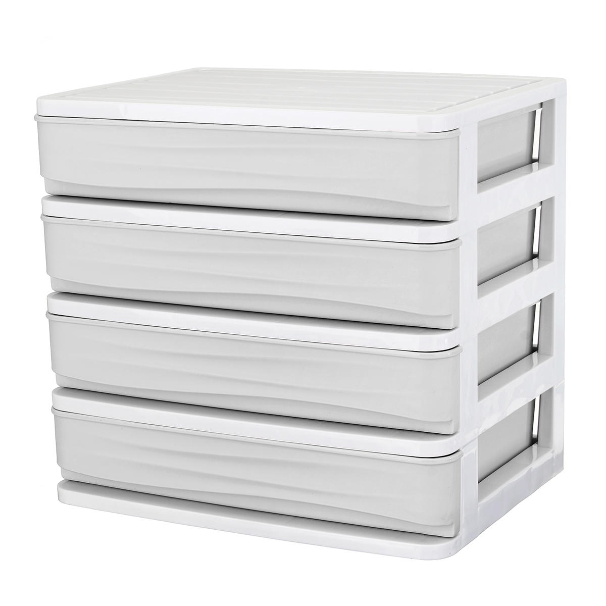 1/2/3/4 Tiers Multilayer Drawer Type Makeup Box Cosmetic Makeup Box Desktop Organizer Storage Box Display Box