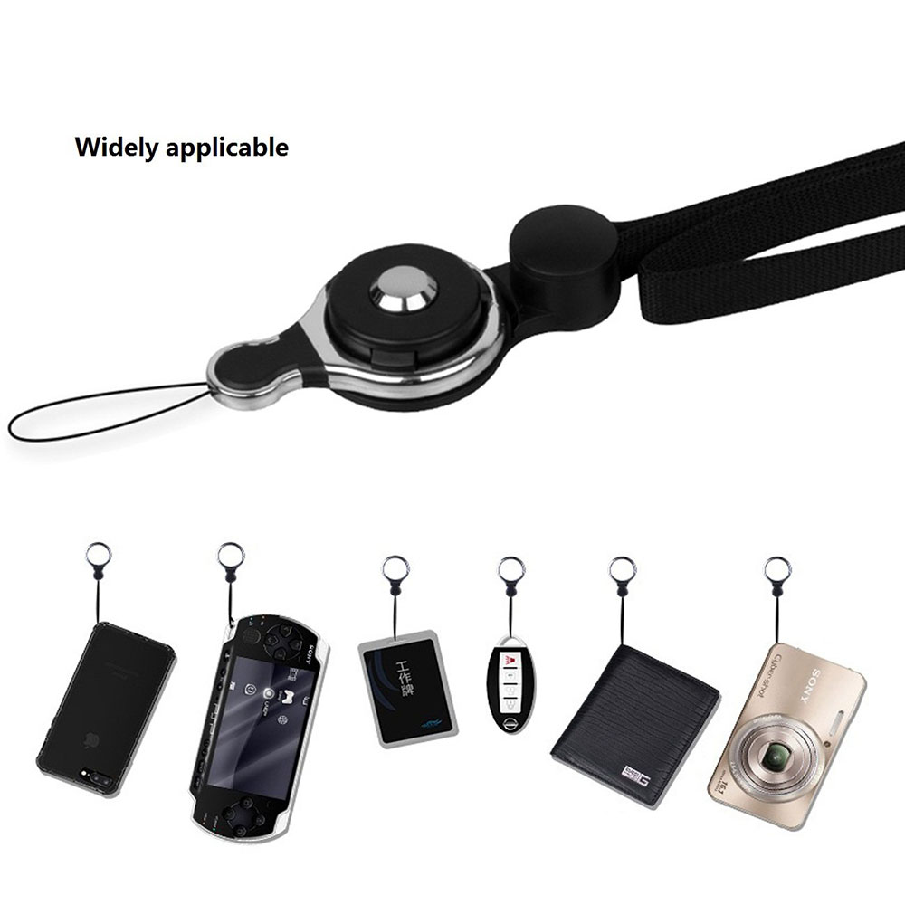 Bakeey-2-in-1-Detachable-Universal-Phone-Ring-Holder--Neck-Strap-Phone-Lanyard-Work-Permit-Badge-Key-1622517-4