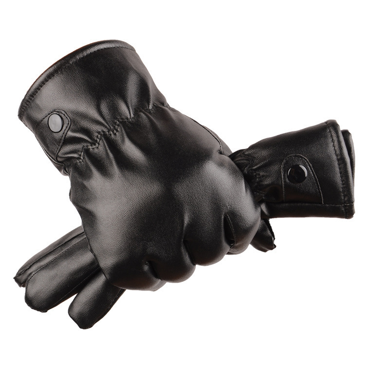 Bakeey-PU-Leather-Screen-Touch-Gloves-Winter-Warm-Waterproof-Outdoor-Motorcycle-Bicycle-Riding-Games-1619714-3