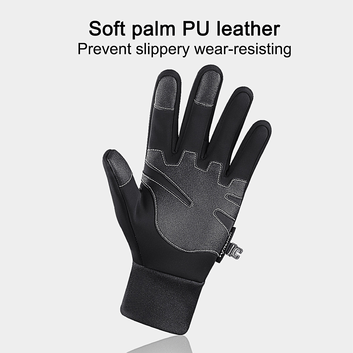 Winter-Warm-Waterproof-3-Finger-Touch-Sensitive-Outdoors-Motorcycle-Riding-Gloves-with-Reflective-1921334-3