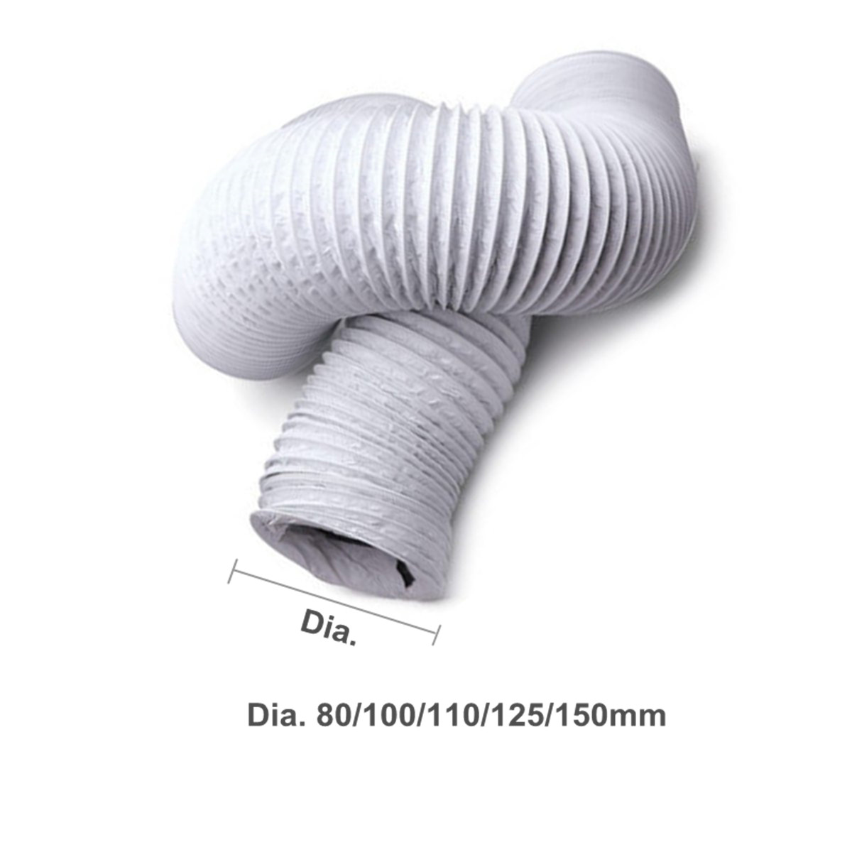 7M-Flexible-Air-Conditioner-Spare-Parts-Vent-Hose-Exhaust-Pipe-Outlet-80-150mm-Dia-1333743-3