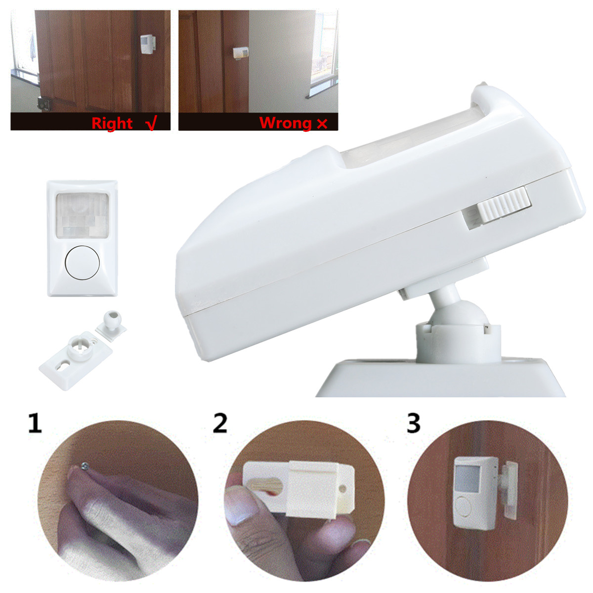 90dB-Security-Burglar-Infrared-Motion-Sensor-Detector-PIR-Alarm-Home-Door-Garage-1231932-3