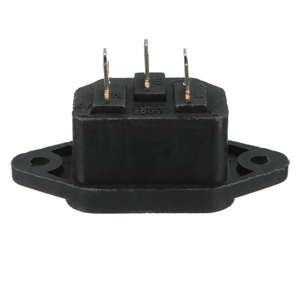 AC-250V10A-IEC320-C14-Male-3Pin-Power-Inlet-Panel-Mounting-Power-Inlet-Socket-1177674-3