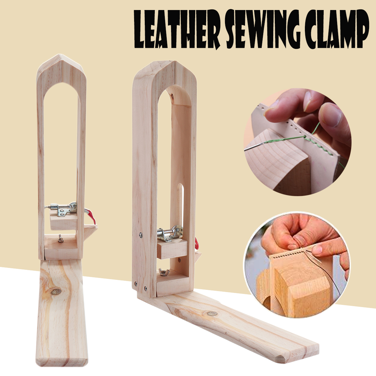 Leather-Craft-Stitching-Lacing-Horse-Sewing-Clamp-Leather-Table-Desktop-Tool-1390695-1