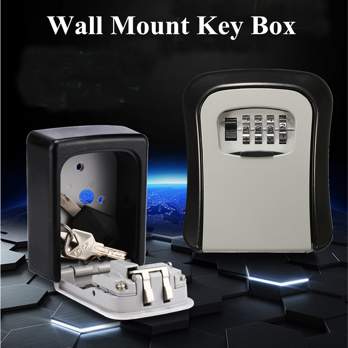 Wall-Mount-Key-Lock-Storage-Box-Security-Keyed-Door-Lock-with-4-Digit-Combination-Password-1205105-1