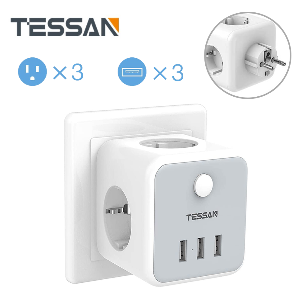 TESSAN-TS-301-DE-2500W-6-in-1-GermanEU-Wall-Socket-Power-Strip-with-3-AC-Outlets3-USB-Charger-Adapte-1823342-1