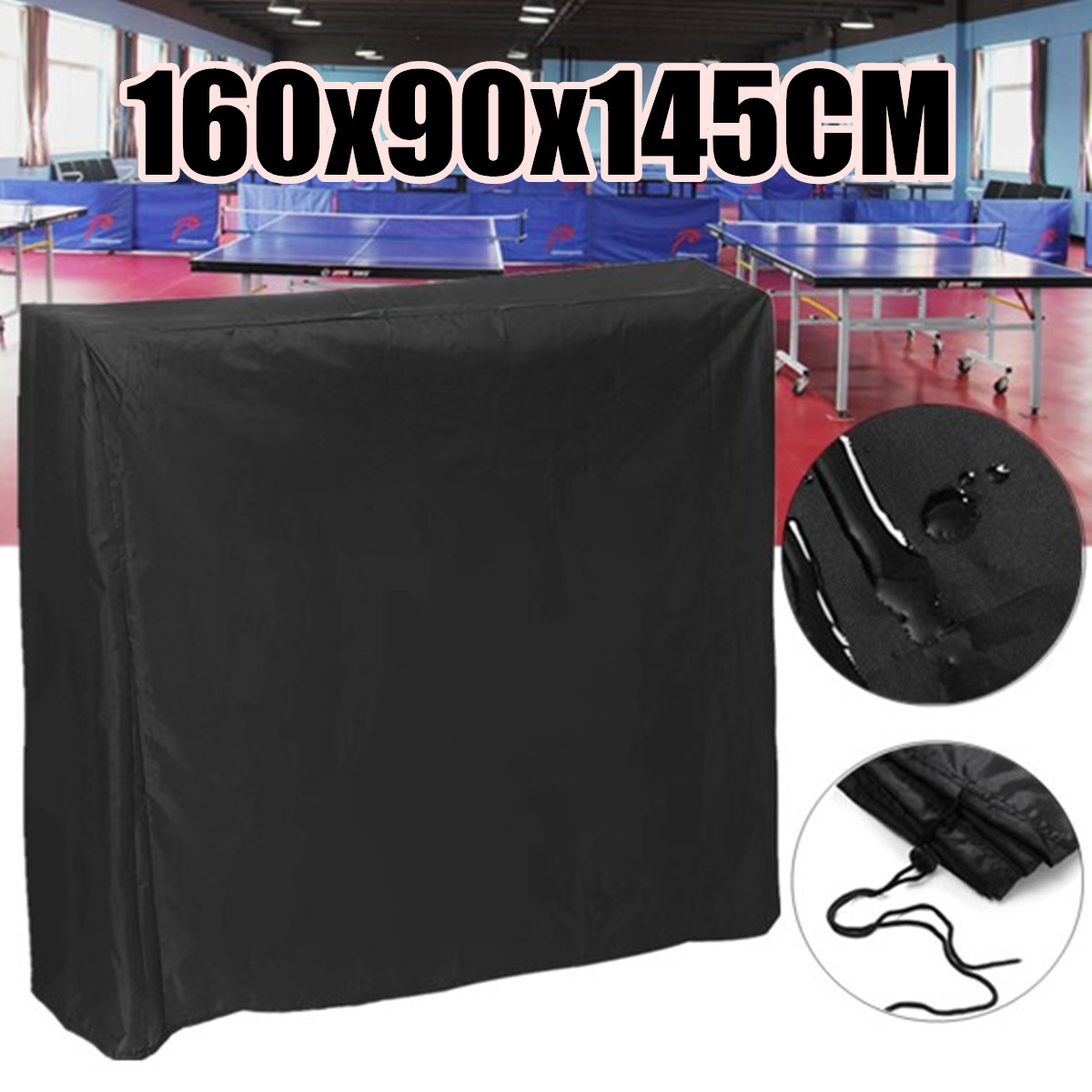 Black-Table-Tennis-Protector-160cm-Waterproof-Dustproof-Ping-Pong-Table-Storage-Cover-1637115-1