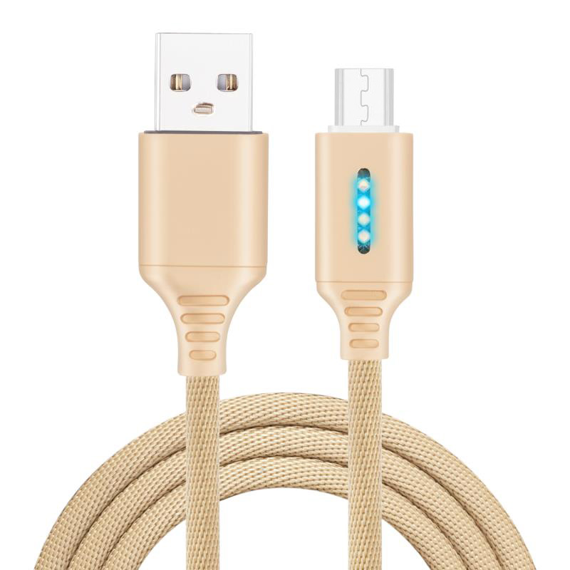 Smart-LED-Auto-Disconnect-Charger-Nylon-Braided-Micro-USB-2A-Tablet-Cable-1M-1490265-1