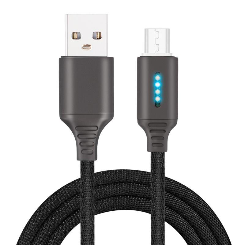 Smart-LED-Auto-Disconnect-Charger-Nylon-Braided-Micro-USB-2A-Tablet-Cable-1M-1490265-3