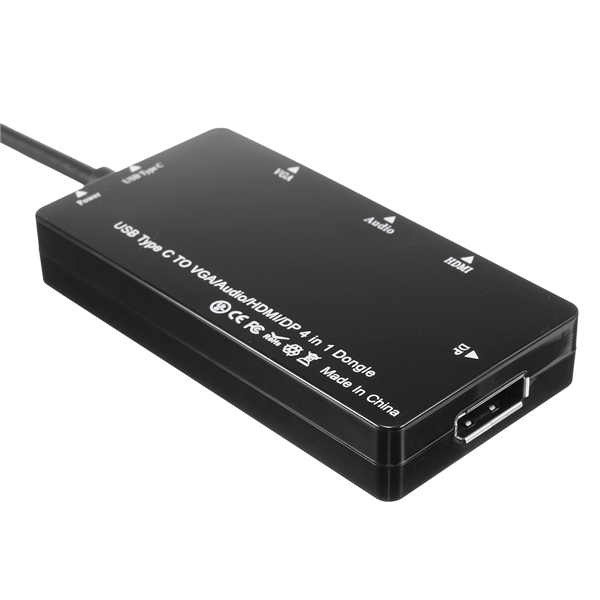 4-in-1-Dongle-USB-Type-C-TO-VGA-Audio-HDMI-DP-Adapter-Hub-HD-1280P-Splitter-1159815-1