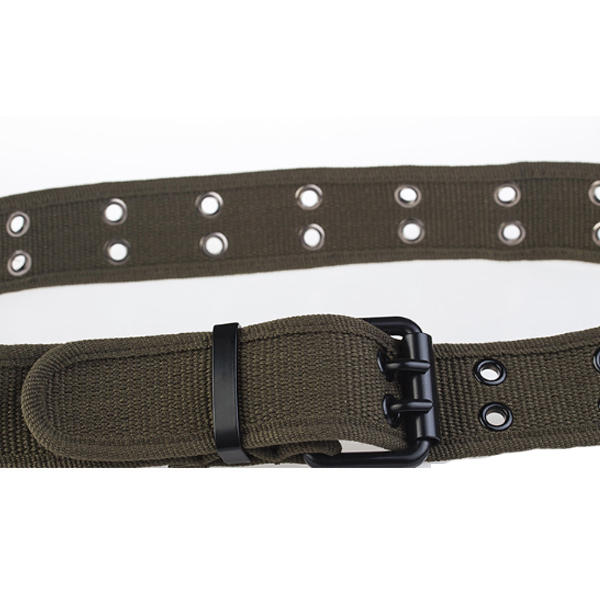 110cm x 3.8cm Tactical Belt Adjustable Waist Belts Camping Hunting Lightweight Nylon Waistband