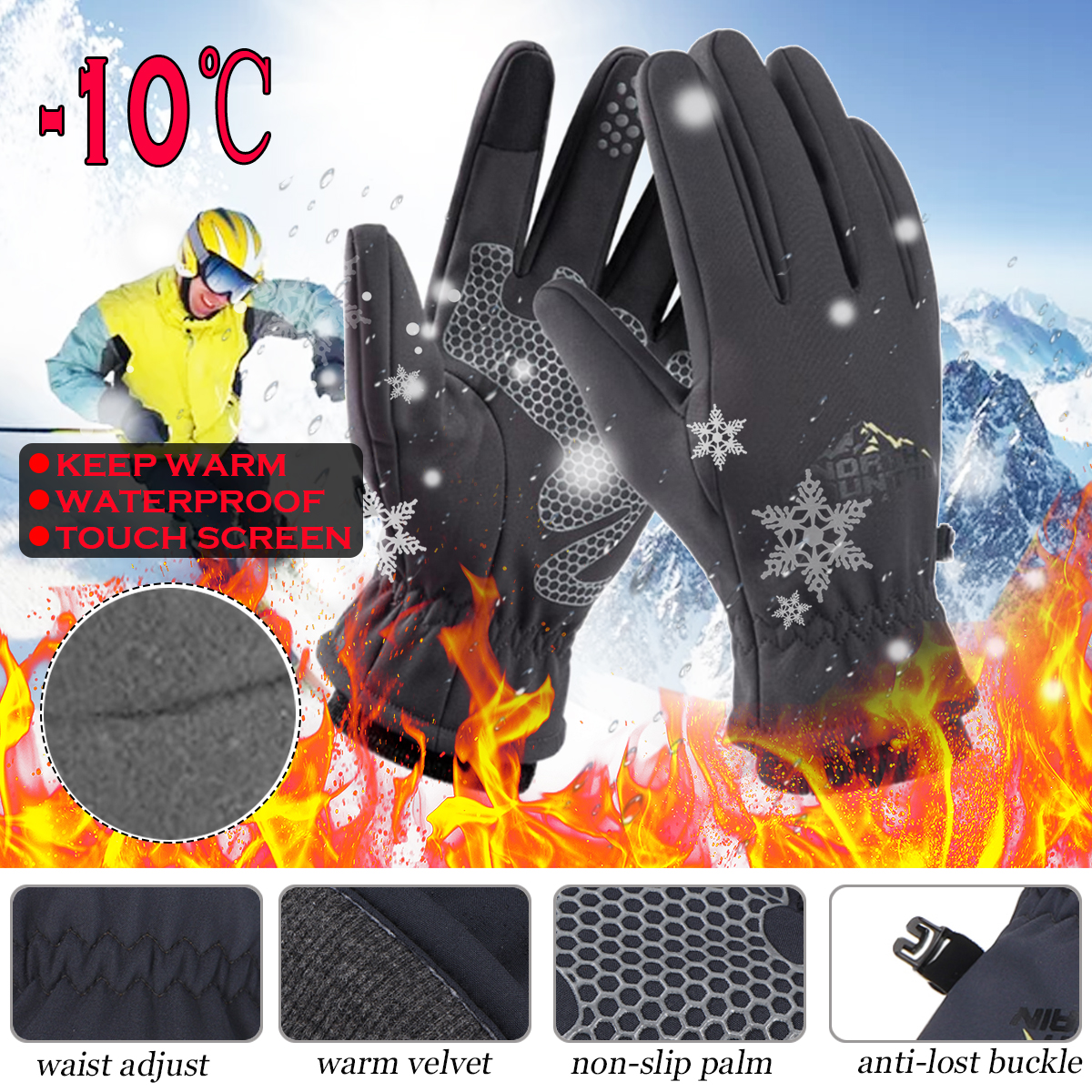 1Pair-899-Outdoor-Non-slip-Windproof-Warm-Thermal-Gloves-Ski-Snow-Cycling-Waterproof-Winter-Glove-1629275-2
