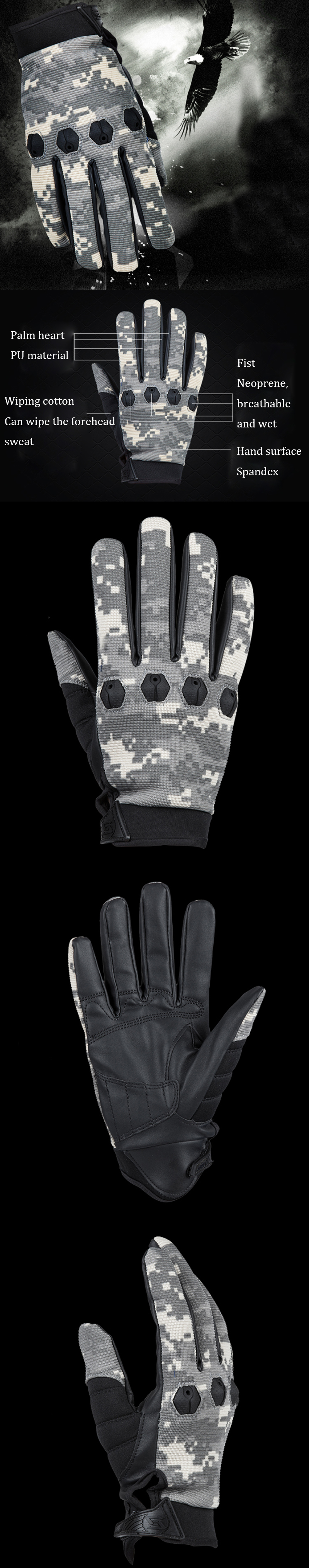 1Pair-Tactical-Full-Finger-Glove-PU-Breathable-Slip-Resistant-Gloves-Soft-For-Cycling-Riding-Outdoor-1437967-1