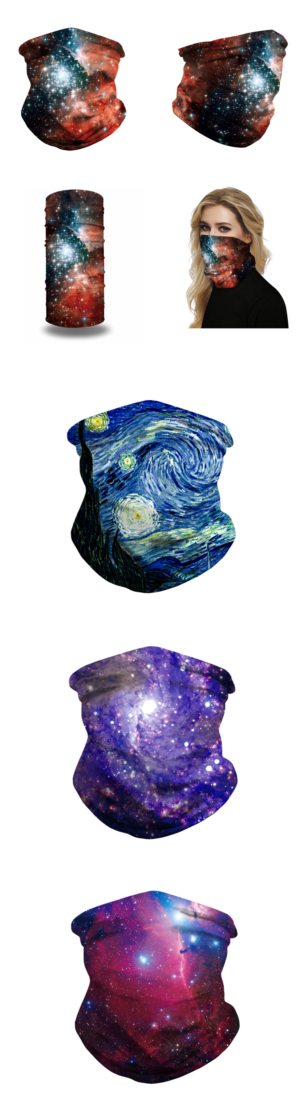 Basic-Unisex-25x50cm-Multifunction-Polyester-Starry-Sky-Digital-Printed-Headscarf-Wind-proof-Dust-pr-1670233-2