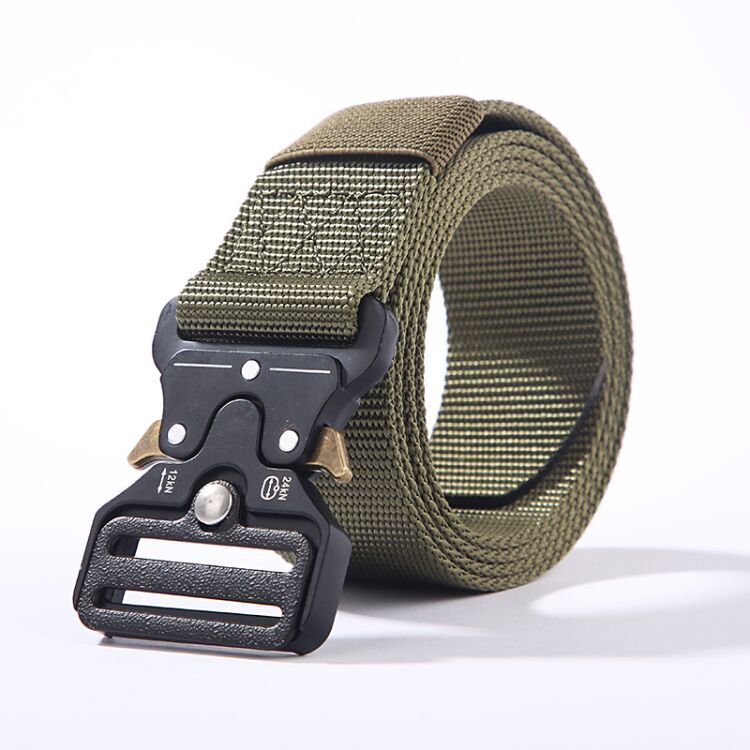 Casual-Nylon-Tactical-Belt-Adjustable-Automatic-Buckle-Wear-resistant-Outdoor-Canvas-Casual-Belt-For-1799522-2