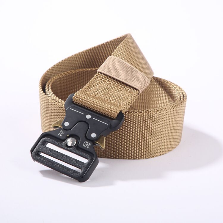 Casual-Nylon-Tactical-Belt-Adjustable-Automatic-Buckle-Wear-resistant-Outdoor-Canvas-Casual-Belt-For-1799522-4