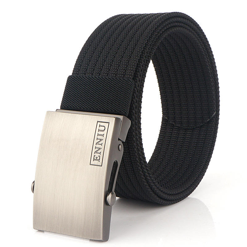 JB51 120cm Roller Buckle Nylon Belt Outdoor Camping Hunting Tactical Belt Man Women Waistband