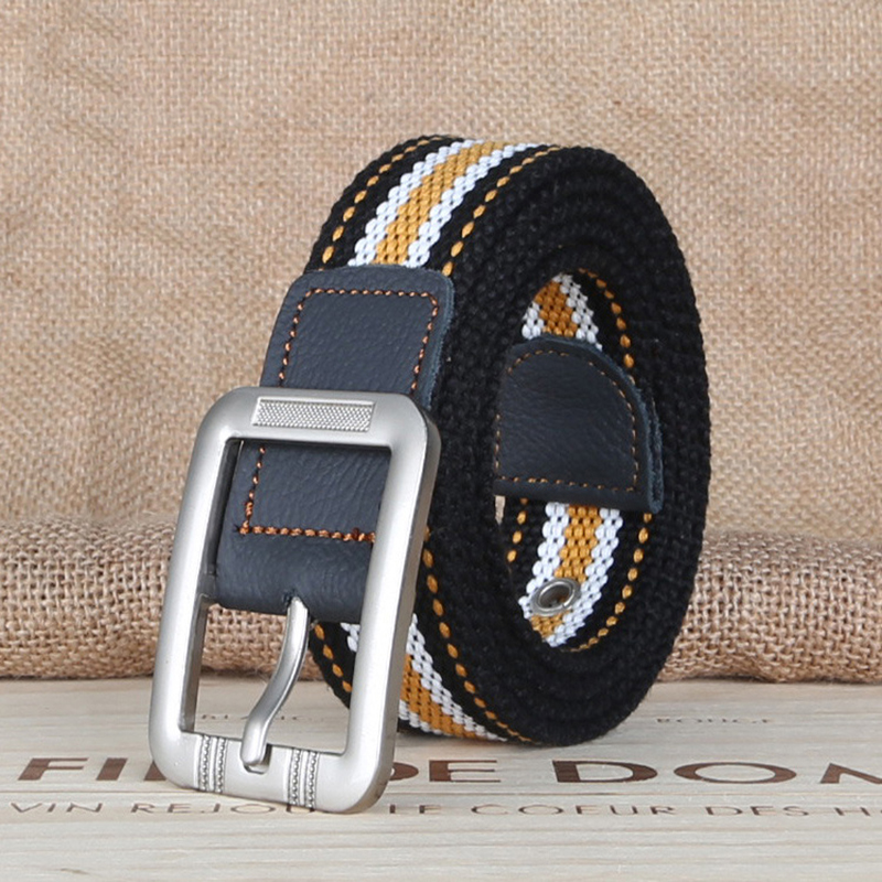 KALOAD-P8-125cm-38cm-Unisex-Casual-Belts--Outdoor-Sport-Tactical-Belt-Pin-Buckle-Canvas-Waist-Belt-F-1527568-2