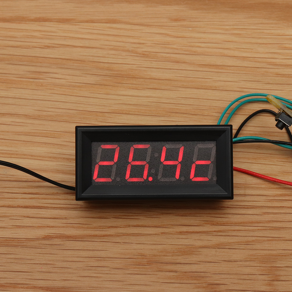 056-Inch-33V200V-3-in-1-Time--Temperature--Voltage-Display-DC7-30V-Voltmeter-Electronic-Watch-Clock--1529971-3