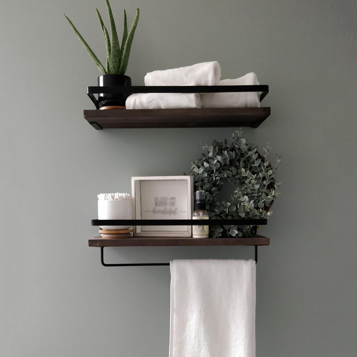 2PCS-Wall-Shelf-Floating-Wood-Storage-Shelf-Rack-Storage-Kitchen-Bathroom-1587239-10