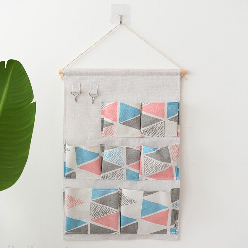 Cotton-Linen-Waterproof-Wall-Hanging-Storage-Bag-Cartoon-Printed-Organizer-Decor-1640537-7