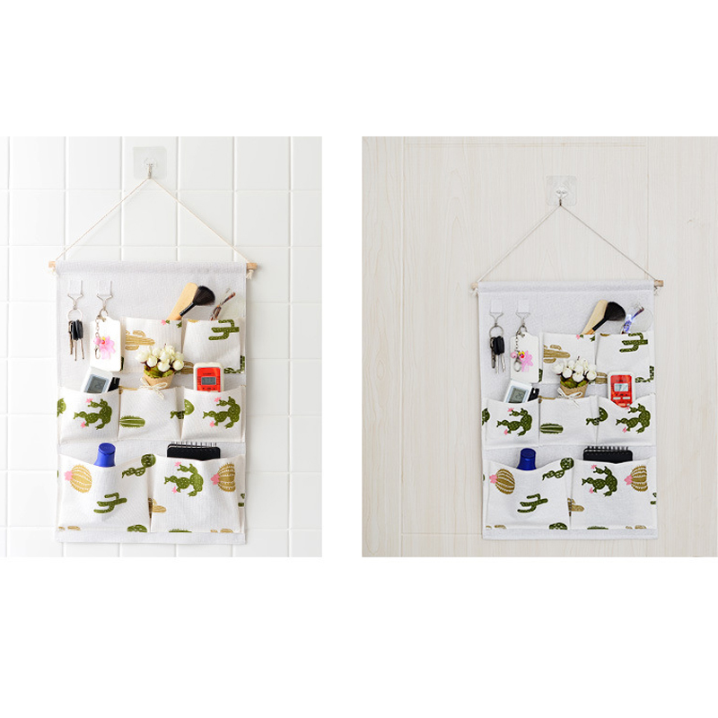 Cotton-Linen-Waterproof-Wall-Hanging-Storage-Bag-Cartoon-Printed-Organizer-Decor-1640537-9