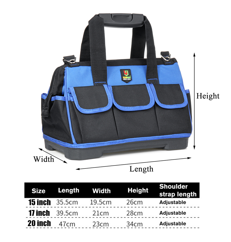 Multi-Function-Tool-Bag-Heavy-Duty-Storage-Organizer-Oxford-Fabric-Carrier-Bag-1699983-3