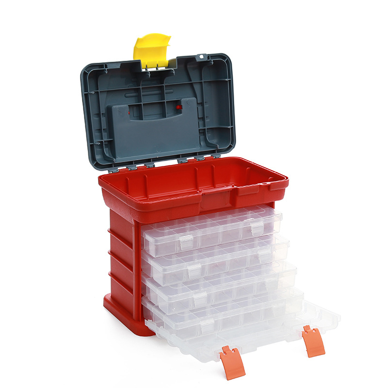 Multifunction-4-Layers-Plastic-Box-Large-Fishing-Box-Screw-Parts-Storage-Box-Storage-Fishing-Lures-B-1719965-2