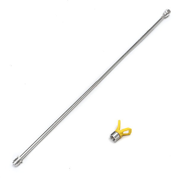 100cm-Airless-Paint-Sprayer-Gun-Tip-Extension-Rod-With-BlueYellow-Tip-Guard-For-Wagner-Titan-1091440-4
