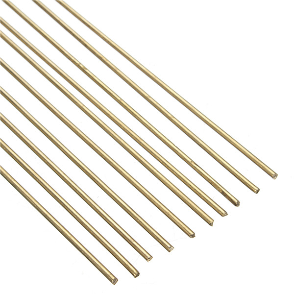 10Pcs-16mm-x-250mm-HS221-Brass-Welding-Rods-Brass-Brazing-Rods-1146846-3