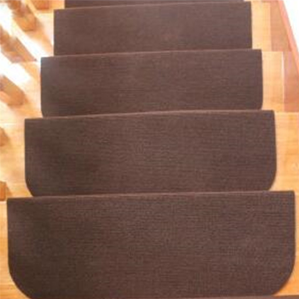 14pcs-20x45cm-BrownBeige-Anti-slip-Stair-Pads-Carpet-Mat-Sticky-Bottom-Repeatedly-use-1424405-1