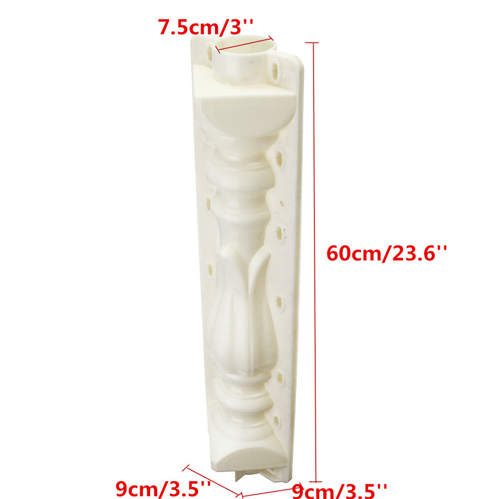 2pcs-Mould-Balustrades-Mold-for-Concrete-Plaster-Cement-Garden-Plastic-Casting-1391017-2