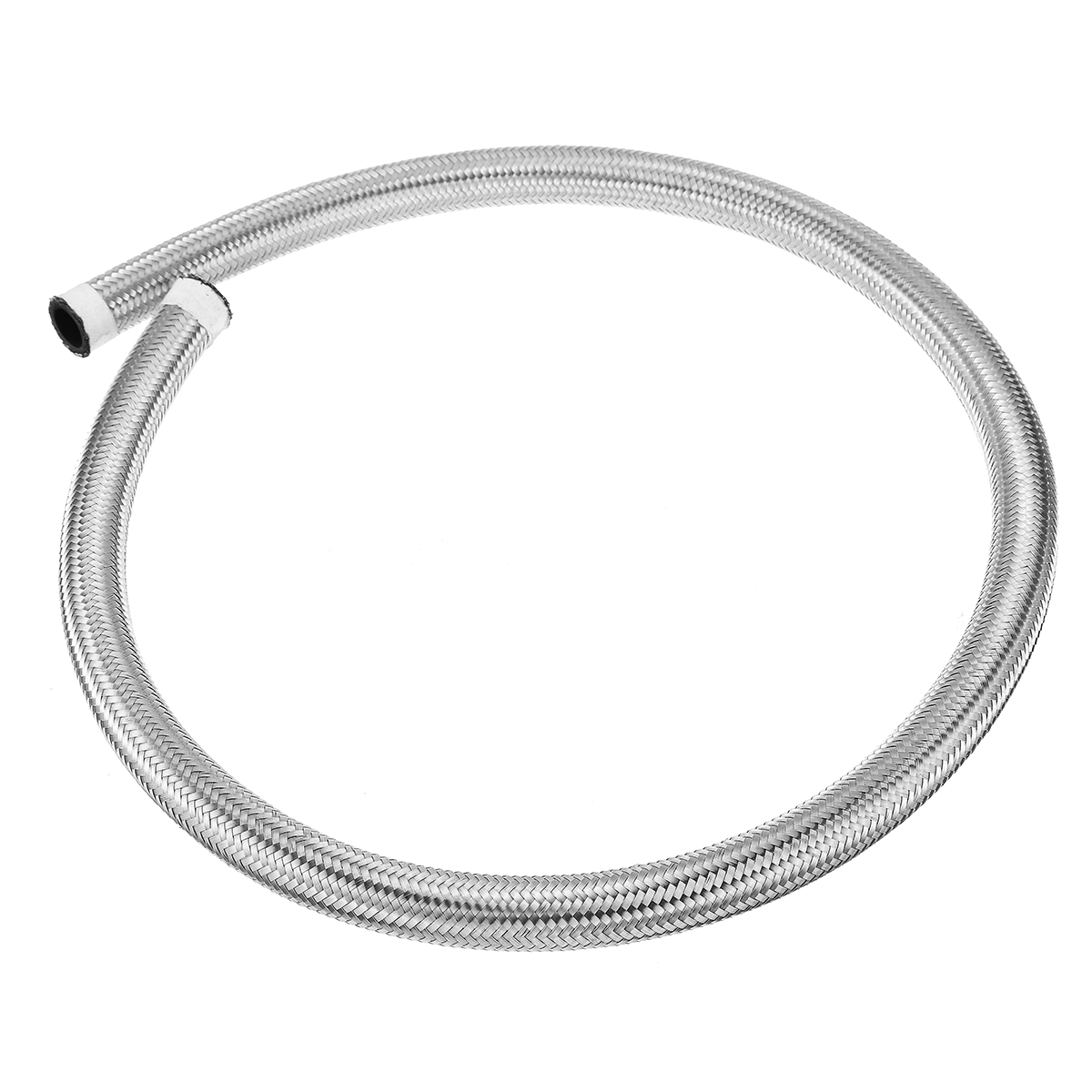 3FT-AN4-AN6-AN8-AN10-Fuel-Hose-Oil-Gas-Line-Pipe-Stainless-Steel-Braided-Silver-1684977-3