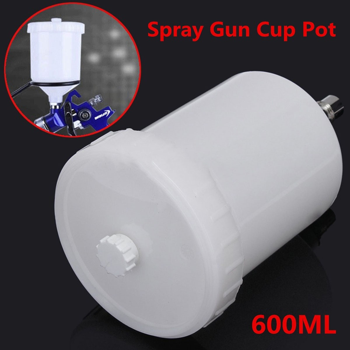 600ML-Rubber-Pot-Sprayer-Cup-Replacement-Pot-For-Devilbiss-GTI--TEKNA-Pro-Pri-FLG-Sprayer-1425469-9