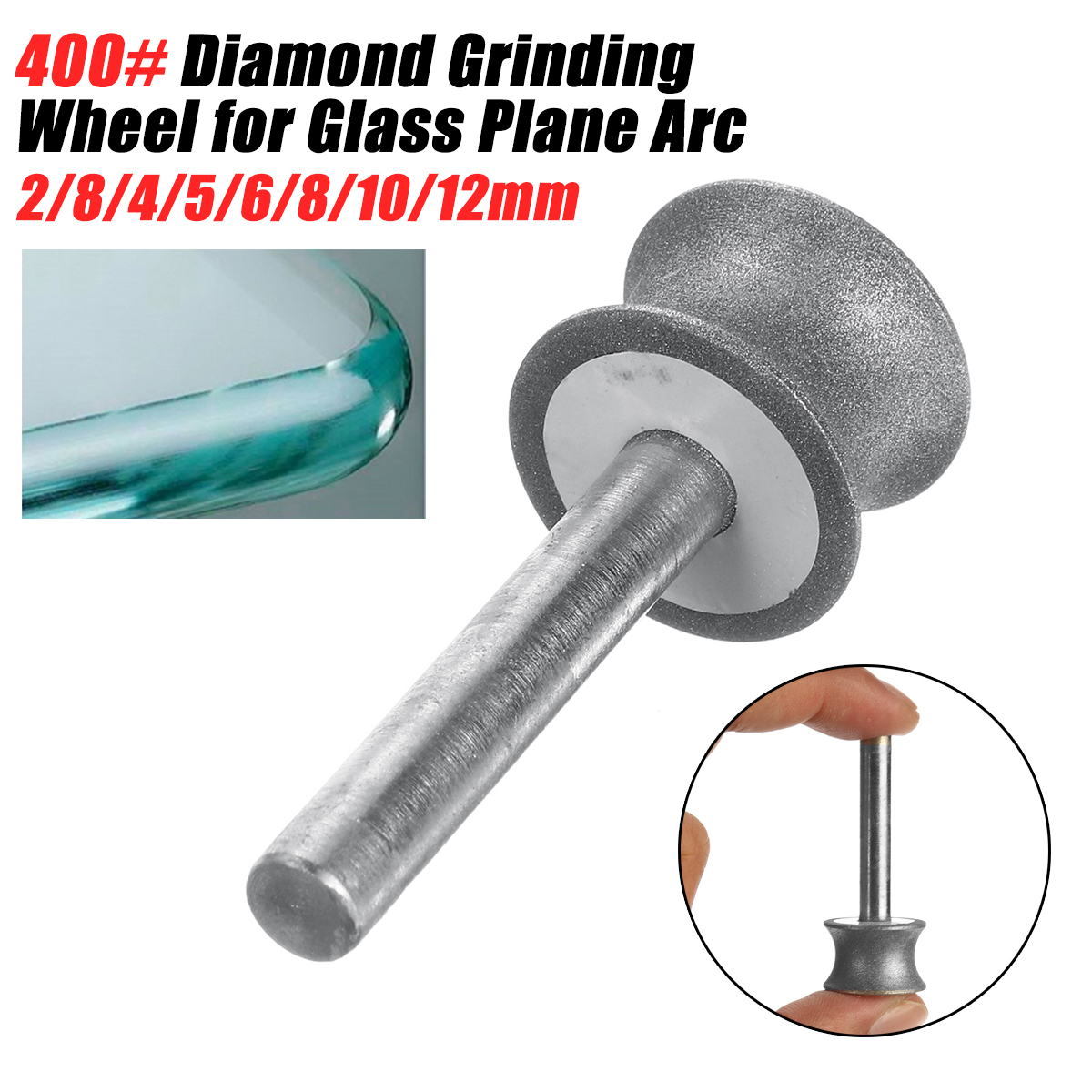 6mm-2-12mm-Shank-400-Diamond-Grinding-Wheel-for-Glass-Plane-Arc-Chamfering-1713503-2