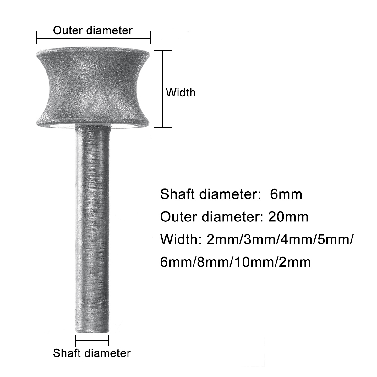 6mm-2-12mm-Shank-400-Diamond-Grinding-Wheel-for-Glass-Plane-Arc-Chamfering-1713503-4