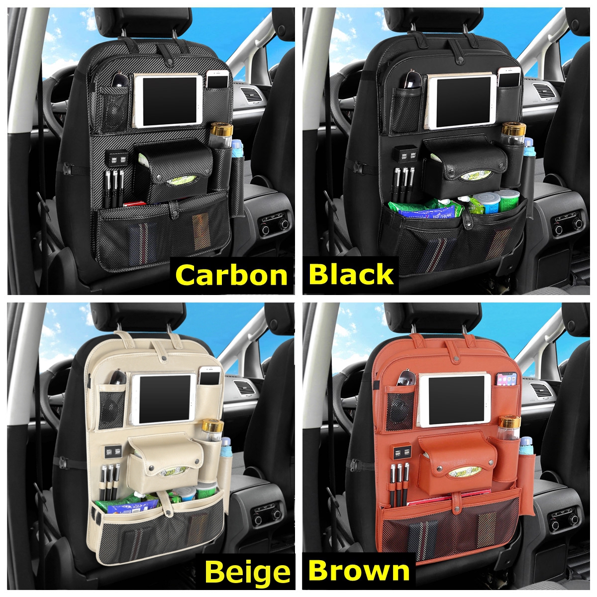 Back-Seat-Organizer-Tray-Box-Car-Hanging-Storage-Bags-Table-with-4-USB-Port-1608096-2