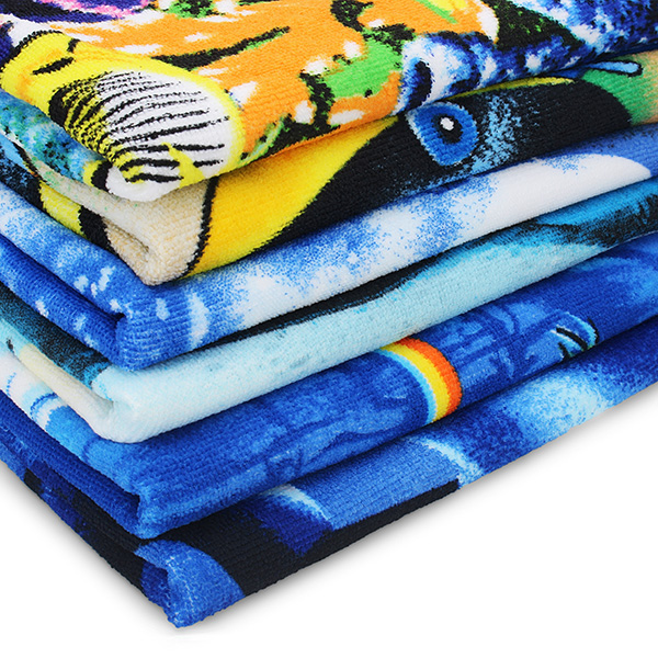 70x150cm-Blue-Dolphin-Penguin-Print-Absorbent-Microfiber-Beach-Towels-Quick-Dry-Bath-Towel-1005533-6