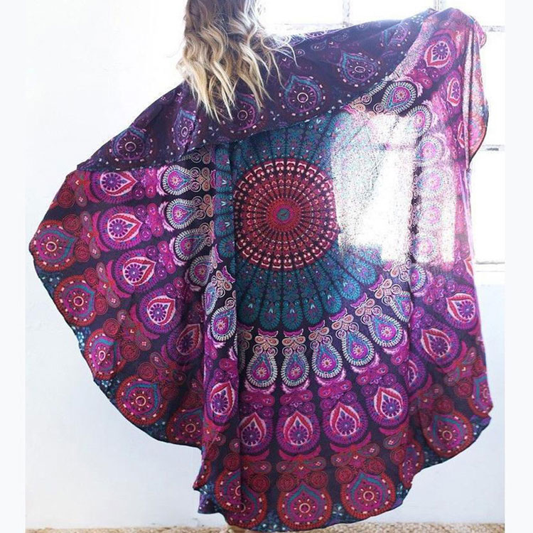 Honana-WX-16-150cm-Bohemian-Thin-Chiffon-Beach-Towel-Mat-Mandala-Round-Silk-Scarf-Bed-Sheet-Tapestry-1059427-2