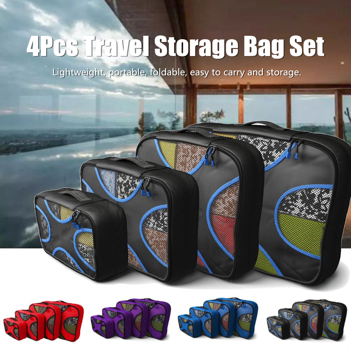 4PcsSet-Outdoor-Travel-Packing-Cubes-Storage-Bag-Portable-Zipper-Clothes-Luggage-Organizer-Packing-P-1460415-1