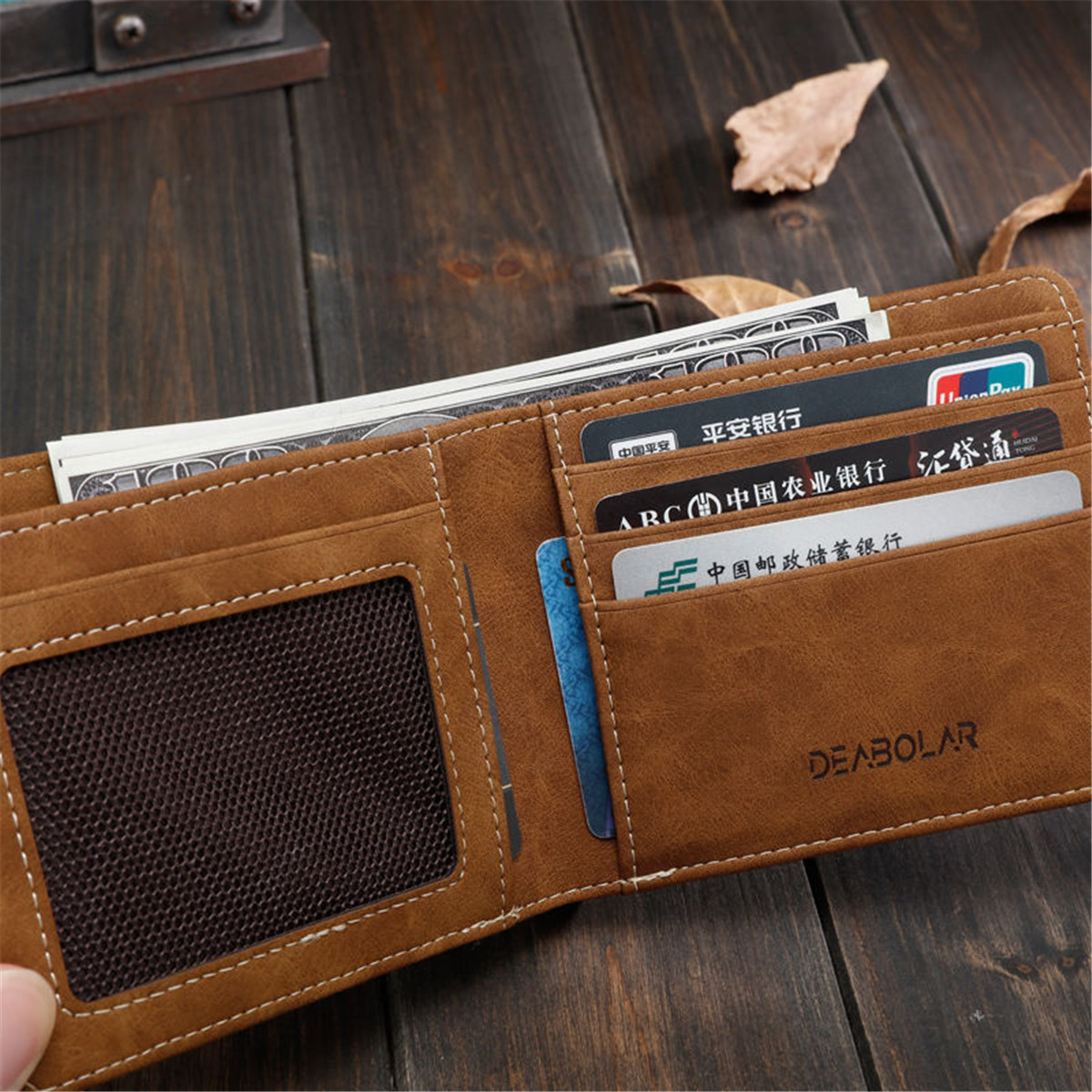 Men-Canvas-Slim-Billfold-Wallet-Clutch-Handbag-Credit-Card-Purse-Holder-1220418-5
