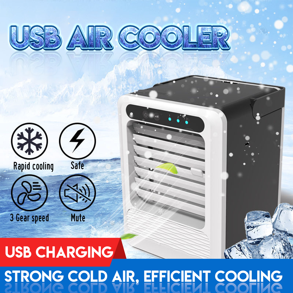 3-In-1-5W-Mini-Air-Conditioner-Fan-25L-Tank-Cooling-Fan-3-Gear-Adjustable-Summer-USB-Humidifier-Puri-1704123-1